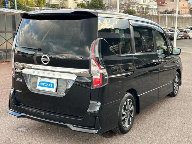 セレナ ハイウェイスターＶ　保証書／純正　１０インチ　ＳＤナビ／フリップダウンモニター　純正　９インチ／インテリジェントルームミラー／エマージェンシーブレーキ／両側電動スライドドア／アラウンドビューモニター　衝突被害軽減システム（3枚目）