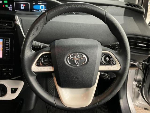 プリウス Ｓセーフティプラス　保証書／純正　ＳＤナビ／トヨタセーフティセンス／車線逸脱防止支援システム／パーキングアシスト　自動操舵／Ｂｌｕｅｔｏｏｔｈ接続／ＥＴＣ／ＥＢＤ付ＡＢＳ／横滑り防止装置／アイドリングストップ（14枚目）