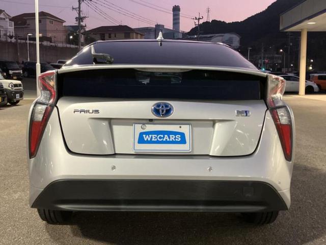 プリウス Ｓセーフティプラス　保証書／純正　ＳＤナビ／トヨタセーフティセンス／車線逸脱防止支援システム／パーキングアシスト　自動操舵／Ｂｌｕｅｔｏｏｔｈ接続／ＥＴＣ／ＥＢＤ付ＡＢＳ／横滑り防止装置／アイドリングストップ（45枚目）