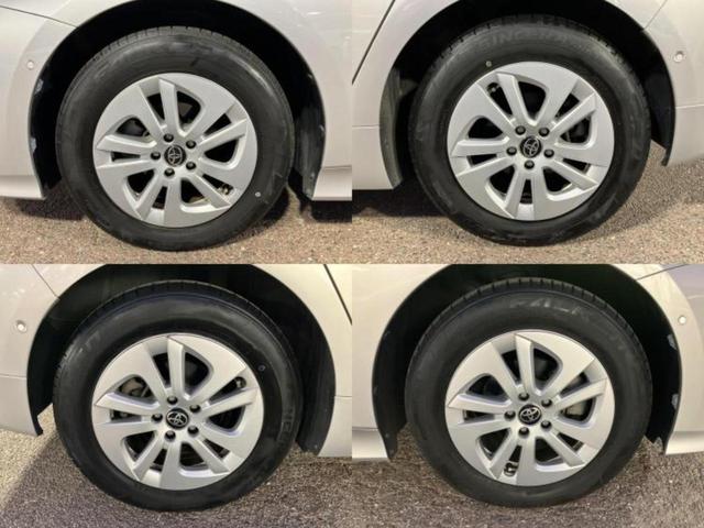 プリウス Ｓセーフティプラス　保証書／純正　ＳＤナビ／トヨタセーフティセンス／車線逸脱防止支援システム／パーキングアシスト　自動操舵／Ｂｌｕｅｔｏｏｔｈ接続／ＥＴＣ／ＥＢＤ付ＡＢＳ／横滑り防止装置／アイドリングストップ（52枚目）