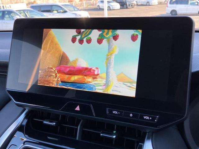 ハリアーハイブリッド Ｇ　新品タイヤ／保証書／ディスプレイオーディオ＋ナビ１２．３インチ／デジタルインナーミラー／トヨタセーフティセンス／車線逸脱防止支援システム／シート　ハーフレザー／電動バックドア　衝突被害軽減システム（11枚目）