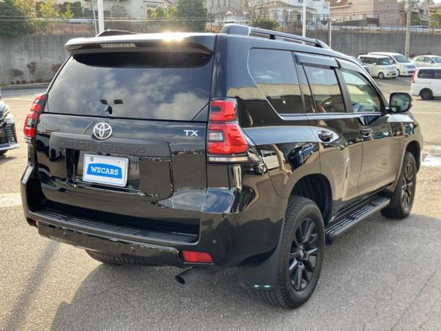 ランドクルーザープラド ４ＷＤ　ＴＸ　Ｌパッケージマットブラックエディション　サンルーフ／保証書／純正　ＳＤナビ／トヨタセーフティセンス／エアーシート　前席／車線逸脱防止支援システム／シート　合皮／ドライブレコーダー　前後／ヘッドランプ　ＬＥＤ／Ｂｌｕｅｔｏｏｔｈ接続　４ＷＤ（3枚目）