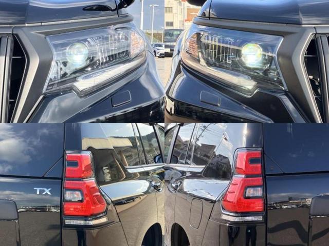 ランドクルーザープラド ４ＷＤ　ＴＸ　Ｌパッケージマットブラックエディション　サンルーフ／保証書／純正　ＳＤナビ／トヨタセーフティセンス／エアーシート　前席／車線逸脱防止支援システム／シート　合皮／ドライブレコーダー　前後／ヘッドランプ　ＬＥＤ／Ｂｌｕｅｔｏｏｔｈ接続　４ＷＤ（57枚目）