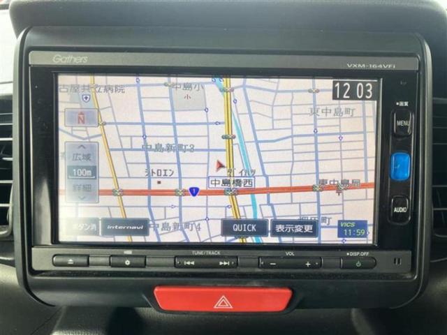 Ｎ－ＢＯＸ Ｇ　新品タイヤ／純正　ＳＤナビ／ＥＴＣ／ＥＢＤ付ＡＢＳ／横滑り防止装置／アイドリングストップ／フルセグＴＶ／エアバッグ　運転席／エアバッグ　助手席／パワーウインドウ／キーレスエントリー／オートエアコン（9枚目）