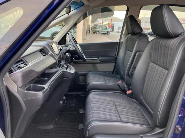 フリード Ｇホンダセンシング　保証書／社外　ＳＤナビ／フリップダウンモニター／衝突安全装置／両側電動スライドドア／車線逸脱防止支援システム／シート　ハーフレザー／ヘッドランプ　ＬＥＤ／Ｂｌｕｅｔｏｏｔｈ接続／ＥＴＣ　バックカメラ（7枚目）