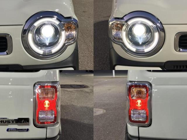 ハスラー ハイブリッドＧ　保証書／セーフティサポート（スズキ）／シートヒーター／車線逸脱防止支援システム／ヘッドランプ　ＬＥＤ／ＥＴＣ／ＥＢＤ付ＡＢＳ／横滑り防止装置／アイドリングストップ／禁煙車／エアバッグ　運転席（53枚目）