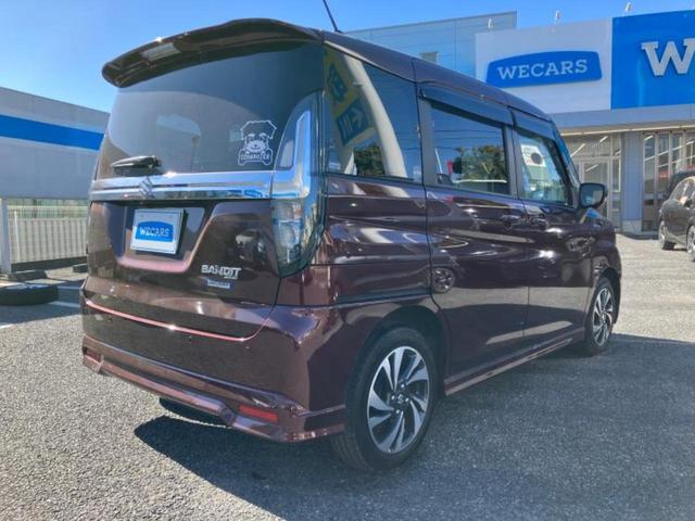 ソリオバンディット バンディットハイブリッドMV 保証書/純正 9インチ メモリーナビ/セーフティサポート(スズキ)/両側電動スライドドア/シートヒーター 前席/全方位モニター/車線逸脱防止支援システム/ドライブレコーダー 前後 衝突被害軽減システム(3枚目)