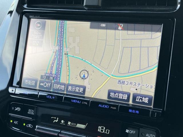プリウス 4WD Aプレミアムツーリングセレクション エアロ/保証書/純正 9インチ SDナビ/衝突安全装置/シートヒーター 前席/車線逸脱防止支援システム/シート 合皮/パーキングアシスト 自動操舵/ヘッドランプ LED/Bluetooth接続 4WD(9枚目)