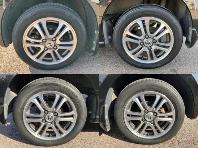 Ｎ－ＢＯＸ Ｇ・Ｌパッケージ　新品タイヤ／保証書／電動スライドドア／ＥＴＣ／ＥＢＤ付ＡＢＳ／横滑り防止装置／アイドリングストップ／エアバッグ　運転席／エアバッグ　助手席／アルミホイール　純正　１４インチ／パワーウインドウ（51枚目）