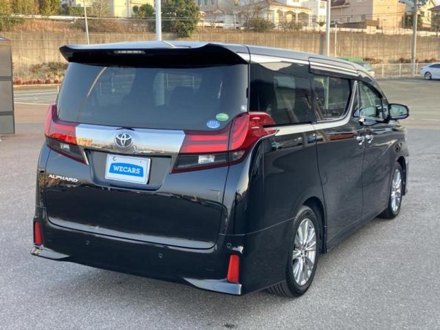 アルファード Ｓ　Ａパッケージタイプブラック　サンルーフ／社外　１１インチ　ＳＤナビ／衝突安全装置／両側電動スライドドア／シート　ハーフレザー／電動バックドア／ドライブレコーダー　社外／ヘッドランプ　ＬＥＤ／ＥＴＣ／ＥＢＤ付ＡＢＳ　バックカメラ（3枚目）