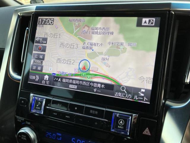 アルファード Ｓ　Ａパッケージタイプブラック　サンルーフ／社外　１１インチ　ＳＤナビ／衝突安全装置／両側電動スライドドア／シート　ハーフレザー／電動バックドア／ドライブレコーダー　社外／ヘッドランプ　ＬＥＤ／ＥＴＣ／ＥＢＤ付ＡＢＳ　バックカメラ（9枚目）