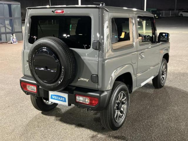 ジムニー ４ＷＤ　ＸＣ　ディスプレイオーディオ９インチ／セーフティサポート（スズキ）／シートヒーター　前席／車線逸脱防止支援システム／ヘッドランプ　ＬＥＤ／ＵＳＢジャック／Ｂｌｕｅｔｏｏｔｈ接続／ＡＢＳ　衝突被害軽減システム（3枚目）