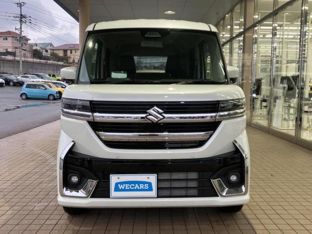 スペーシアカスタム ハイブリッドＸＳ　保証書／セーフティサポート（スズキ）／両側電動スライドドア／シートヒーター　前席／車線逸脱防止支援システム／シート　ハーフレザー／登録済未使用車／ヘッドランプ　ＬＥＤ／ＵＳＢジャック　ワンオーナー（44枚目）