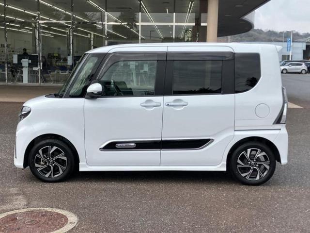 タント カスタムＸスタイルセレクション　保証書／純正　メモリーナビ／スマートアシスト（トヨタ・ダイハツ）／両側電動スライドドア／シートヒーター　前席／車線逸脱防止支援システム／シート　ハーフレザー／ヘッドランプ　ＬＥＤ　衝突被害軽減システム（2枚目）