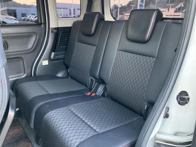 スペーシアカスタム ハイブリッドＸＳターボ　新品タイヤ／保証書／純正　８インチ　ＳＤナビ／セーフティサポート（スズキ）／両側電動スライドドア／シートヒーター　運転席／車線逸脱防止支援システム／シート　ハーフレザー／ドライブレコーダー　前後（7枚目）