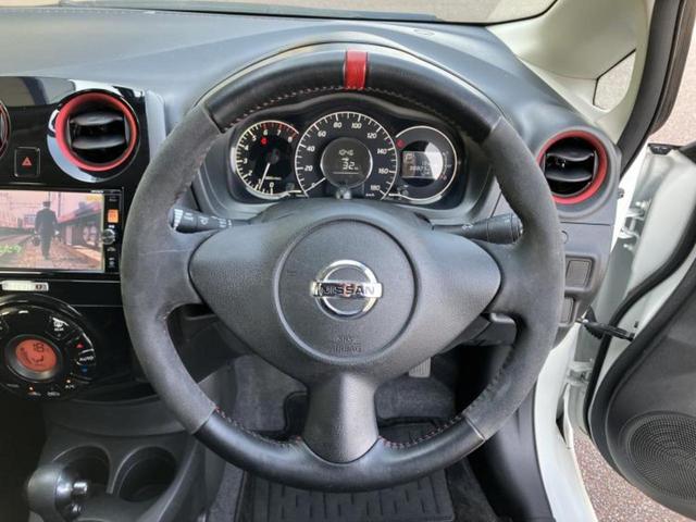 ノート ニスモ　新品タイヤ／保証書／純正　ＳＤナビ／ヘッドランプ　ＨＩＤ／Ｂｌｕｅｔｏｏｔｈ接続／ＥＴＣ／ＥＢＤ付ＡＢＳ／横滑り防止装置／アイドリングストップ／バックモニター／フルセグＴＶ／ＤＶＤ　バックカメラ（14枚目）