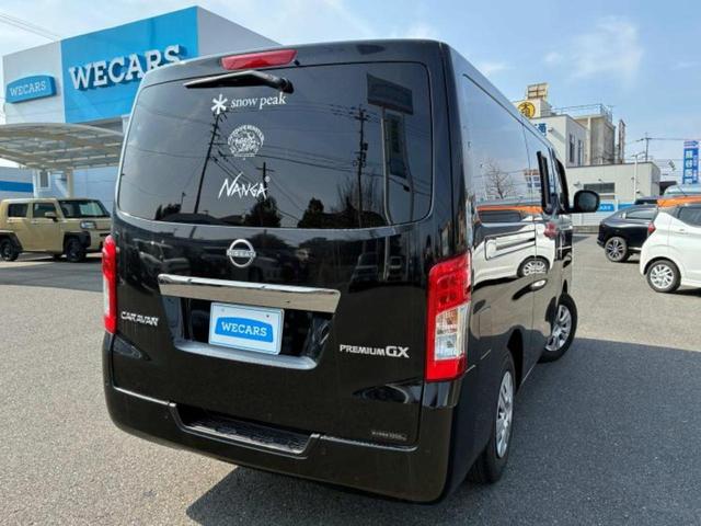 キャラバン マルチベッド・グランドプレミアムＧＸロング　新品タイヤ／保証書／純正　メモリーナビ／フリップダウンモニター　社外　１０．１インチ／インテリジェントルームミラー／衝突安全装置／電動スライドドア／全方位モニター／車線逸脱防止支援システム　ＤＶＤ再生（3枚目）