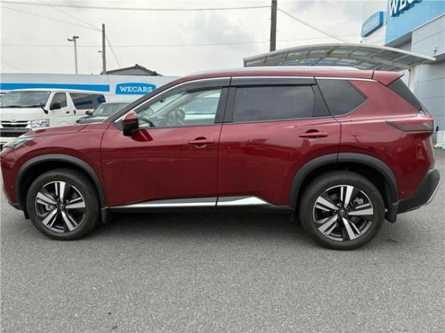 エクストレイル ４ＷＤ　Ｇ　ｅ－４ＯＲＣＥ　保証書／純正　１２．３インチ　メモリーナビ／インテリジェントルームミラー／衝突安全装置／シートヒーター　前席／全方位モニター／車線逸脱防止支援システム／シート　合皮／プロパイロット　全周囲カメラ（2枚目）