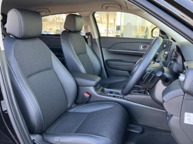 ヴェゼル ｅＨＥＶ　Ｚ　保証書／純正　９インチ　メモリーナビ／ホンダセンシング／シートヒーター　前席／車線逸脱防止支援システム／シート　ハーフレザー／電動バックドア／ドライブレコーダー　前後／ヘッドランプ　ＬＥＤ　ドラレコ（4枚目）