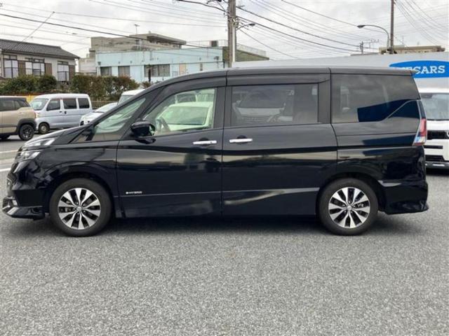 セレナ ハイウェイスターＶセレクション２　新品タイヤ／保証書／純正　９インチ　ＳＤナビ／フリップダウンモニター／インテリジェントルームミラー／衝突安全装置／両側電動スライドドア／アラウンドビューモニター／車線逸脱防止支援システム　全周囲カメラ（2枚目）