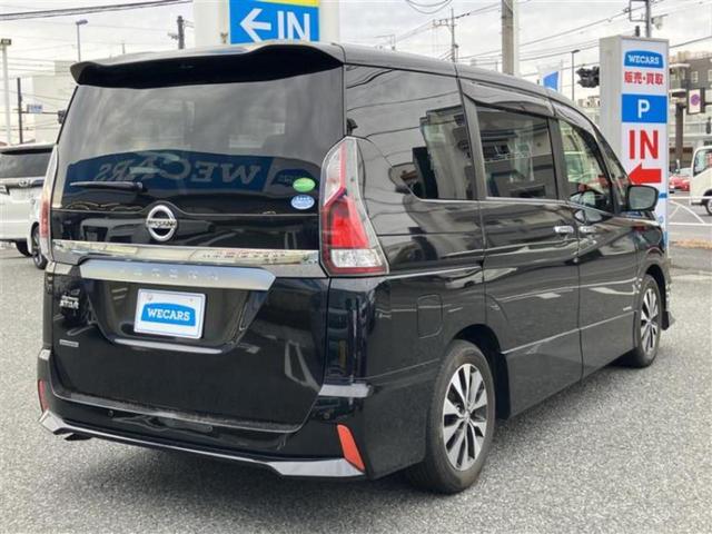 セレナ ハイウェイスターＶセレクション２　新品タイヤ／保証書／純正　９インチ　ＳＤナビ／フリップダウンモニター／インテリジェントルームミラー／衝突安全装置／両側電動スライドドア／アラウンドビューモニター／車線逸脱防止支援システム　全周囲カメラ（3枚目）