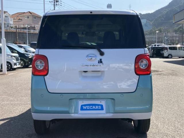 ムーヴキャンバス ストライプスＧ　新品タイヤ／保証書／純正　１０インチ　メモリーナビ／スマートアシスト（トヨタ・ダイハツ）／両側電動スライドドア／シートヒーター　前席／車線逸脱防止支援システム／ドライブレコーダー　前後　バックカメラ（45枚目）