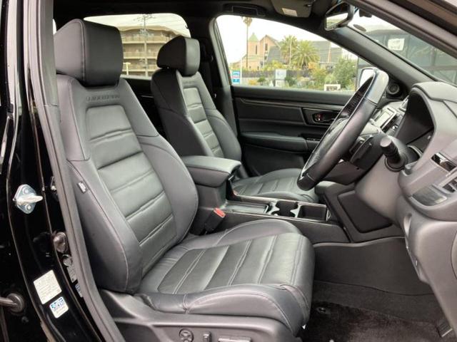 CR-Vハイブリッド eHEV EX・ブラックエディション サンルーフ/保証書/純正 SDナビ/ホンダセンシング/シートヒーター 前席/車線逸脱防止支援システム/シート 合皮/電動バックドア/ドライブレコーダー 前後/ヘッドランプ LED 衝突被害軽減システム(4枚目)