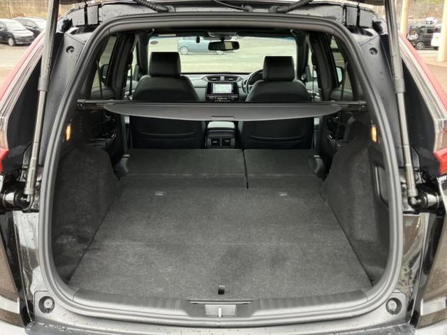 CR-Vハイブリッド eHEV EX・ブラックエディション サンルーフ/保証書/純正 SDナビ/ホンダセンシング/シートヒーター 前席/車線逸脱防止支援システム/シート 合皮/電動バックドア/ドライブレコーダー 前後/ヘッドランプ LED 衝突被害軽減システム(19枚目)