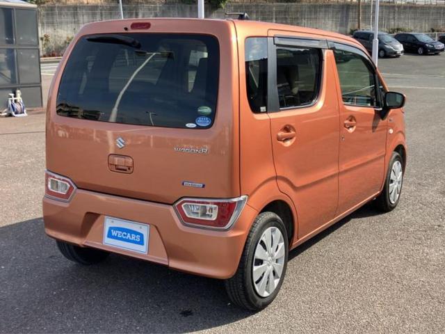 ワゴンＲ ハイブリッドＦＸ　新品タイヤ／保証書／衝突安全装置／シートヒーター　運転席／車線逸脱防止支援システム／ＥＴＣ／ＥＢＤ付ＡＢＳ／横滑り防止装置／アイドリングストップ／エアバッグ　運転席／エアバッグ　助手席／衝突安全ボディ（3枚目）