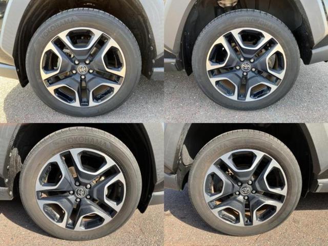 ＲＡＶ４ ４ＷＤアドベンチャー　新品タイヤ／保証書／純正　９インチ　ＳＤナビ／デジタルインナーミラー／衝突安全装置／エアーシート　前席／車線逸脱防止支援システム／シート　合皮／ヘッドランプ　ＬＥＤ／Ｂｌｕｅｔｏｏｔｈ接続　４ＷＤ（53枚目）