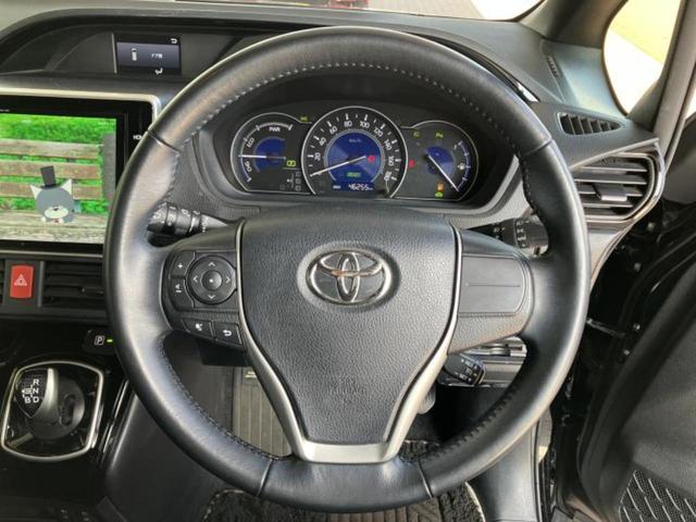 ノア ハイブリッドSiダブルバイビー2 保証書/純正 10インチ SDナビ/フリップダウンモニター 純正 12.1インチ/トヨタセーフティセンス/両側電動スライドドア/シートヒーター 前席/車線逸脱防止支援システム/シート 合皮 DVD再生(15枚目)