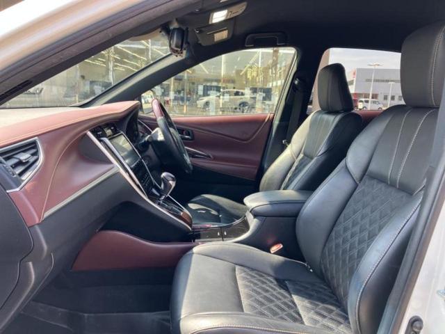 ハリアー プレミアム 純正 9インチ SDナビ/パノラミックビューモニター/車線逸脱防止支援システム/シート ハーフレザー/電動バックドア/ヘッドランプ LED/Bluetooth接続/ETC/EBD付ABS 全周囲カメラ(6枚目)