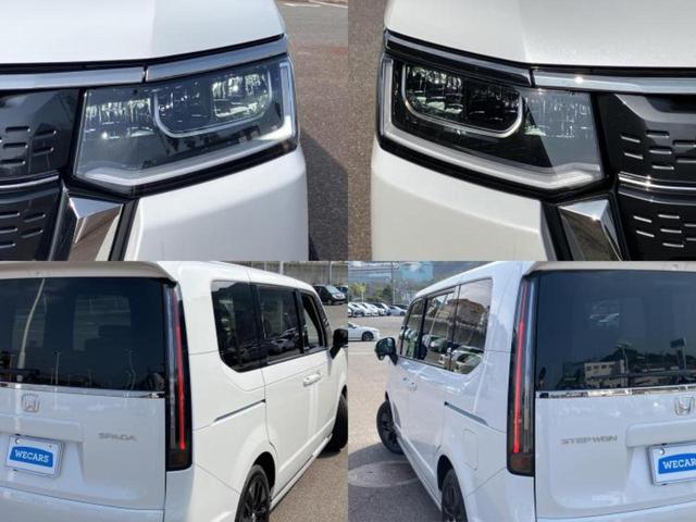 ステップワゴン スパーダ 保証書/社外 9インチ メモリーナビ/ホンダセンシング/両側電動スライドドア/シートヒーター 前席/車線逸脱防止支援システム/シート ハーフレザー/電動バックドア/登録済未使用車 衝突被害軽減システム(55枚目)