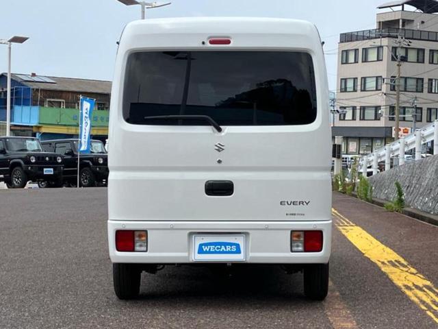 エブリイ ＰＡリミテッド　保証書／レーダーブレーキサポート（スズキ）／車線逸脱防止支援システム／ＡＢＳ／横滑り防止装置／禁煙車／エアバッグ　運転席／エアバッグ　助手席／衝突安全ボディ／パワーウインドウ　登録／届出済未使用車（48枚目）