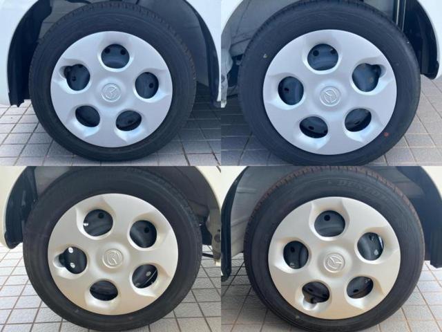 キャロル ＧＬ　新品タイヤ／保証書／アイアクティブセンス（マツダ）／シートヒーター　運転席／車線逸脱防止支援システム／ＥＢＤ付ＡＢＳ／横滑り防止装置／アイドリングストップ／禁煙車／エアバッグ　運転席　ワンオーナー（55枚目）