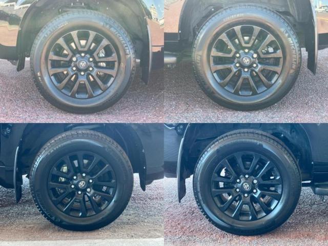 ランドクルーザープラド ４ＷＤ　ＴＸ　Ｌパッケージマットブラックエディション　新品タイヤ／サンルーフ／保証書／純正　９インチ　ＳＤナビ／トヨタセーフティセンス／シートヒーター　前席／パノラミックビューモニター／車線逸脱防止支援システム／シート　フルレザー　革シート　全周囲カメラ（55枚目）