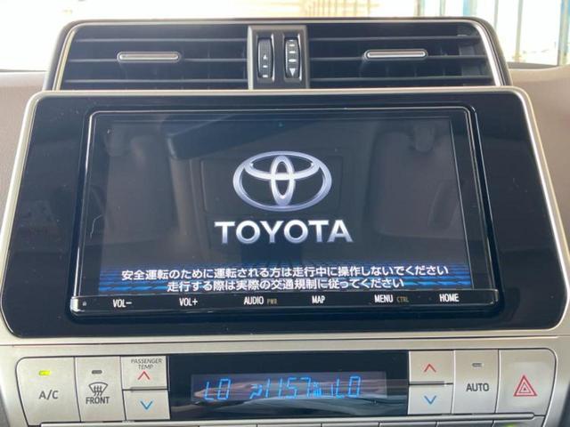 ランドクルーザープラド ４ＷＤ　ＴＸ　Ｌパッケージマットブラックエディション　サンルーフ／保証書／純正　９インチ　ＳＤナビ／衝突安全装置／エアーシート　前席／車線逸脱防止支援システム／シート　フルレザー／パーキングアシスト　バックガイド／ドライブレコーダー　前後　革シート（9枚目）