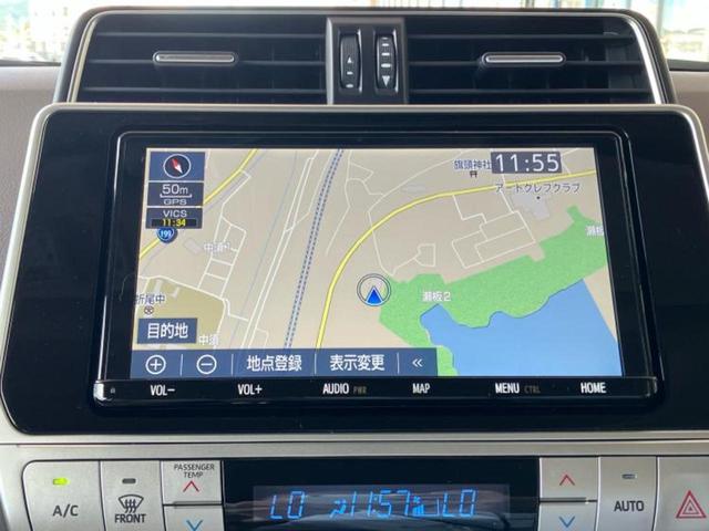 ランドクルーザープラド ４ＷＤ　ＴＸ　Ｌパッケージマットブラックエディション　サンルーフ／保証書／純正　９インチ　ＳＤナビ／衝突安全装置／エアーシート　前席／車線逸脱防止支援システム／シート　フルレザー／パーキングアシスト　バックガイド／ドライブレコーダー　前後　革シート（10枚目）