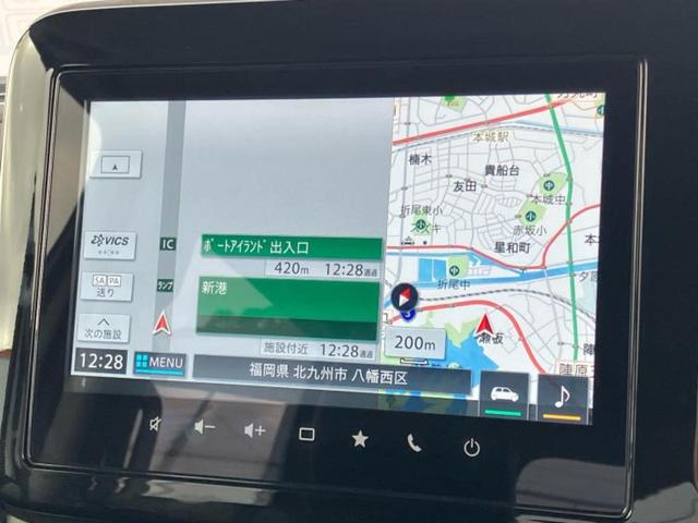 スペーシアカスタム ハイブリッドＸＳターボ　保証書／純正　９インチ　メモリーナビ／セーフティサポート（スズキ）／両側電動スライドドア／シートヒーター　前席／全方位モニター／車線逸脱防止支援システム／パーキングアシスト　バックガイド　ターボ（10枚目）