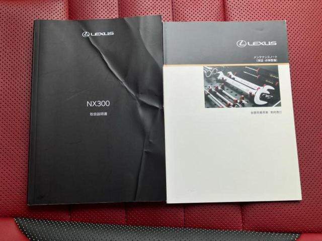 ＮＸ ＮＸ３００Ｆスポーツ　サンルーフ／保証書／純正　ＳＤナビ／衝突安全装置／エアーシート　前席／車線逸脱防止支援システム／シート　フルレザー／パーキングアシスト　バックガイド／電動バックドア／ドライブレコーダー　前後　革シート（38枚目）