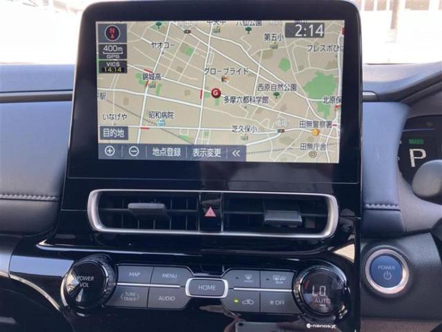 アクア Ｚ　保証書／ディスプレイオーディオ＋ナビ１０インチ／トヨタセーフティセンス／シートヒーター　前席／パノラミックビューモニター／車線逸脱防止支援システム／シート　ハーフレザー　衝突被害軽減システム　ＥＴＣ（10枚目）