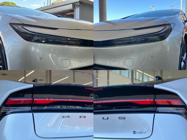 プリウス Ｚ　ガラスルーフ／保証書／純正　ＳＤナビ／トヨタセーフティセンス／シートヒーター／全方位モニター／車線逸脱防止支援システム／シート　合皮／パーキングアシスト　自動操舵／電動バックドア　衝突被害軽減システム（56枚目）