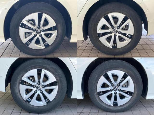 プリウス Ａ　新品タイヤ／純正　９インチ　メモリーナビ／トヨタセーフティセンス／車線逸脱防止支援システム／パーキングアシスト　バックガイド／パーキングアシスト　自動操舵／ヘッドランプ　ＬＥＤ　衝突被害軽減システム（55枚目）