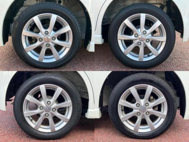 ワゴンＲスティングレー Ｘ　新品タイヤ／保証書／社外　ＳＤナビ／ヘッドランプ　ＨＩＤ／Ｂｌｕｅｔｏｏｔｈ接続／ＥＢＤ付ＡＢＳ／アイドリングストップ／バックモニター／フルセグＴＶ／ＤＶＤ／エアバッグ　運転席／エアバッグ　助手席（53枚目）