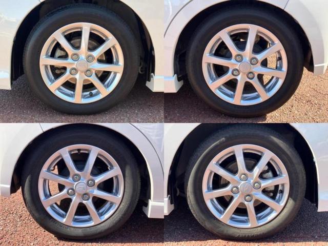 ムーヴ カスタムX SA 新品タイヤ/社外 SDナビ/衝突安全装置/ヘッドランプ LED/ETC/EBD付ABS/横滑り防止装置/アイドリングストップ/フルセグTV/エアバッグ 運転席/エアバッグ 助手席 衝突被害軽減システム(53枚目)