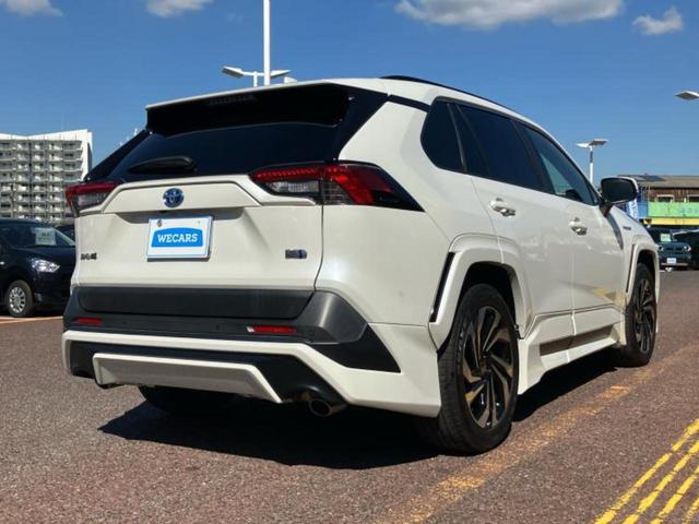 RAV4 ハイブリッドX 新品タイヤ/TRDエアロ/保証書/純正 9インチ SDナビ/衝突安全装置/車線逸脱防止支援システム/パーキングアシスト バックガイド/ドライブレコーダー 前後/ヘッドランプ LED フルエアロ ETC(3枚目)