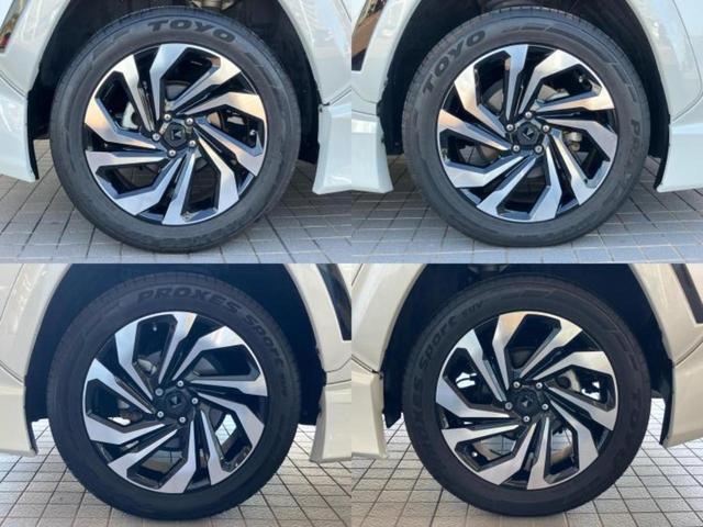 RAV4 ハイブリッドX 新品タイヤ/TRDエアロ/保証書/純正 9インチ SDナビ/衝突安全装置/車線逸脱防止支援システム/パーキングアシスト バックガイド/ドライブレコーダー 前後/ヘッドランプ LED フルエアロ ETC(55枚目)