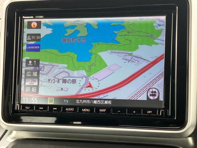 スペーシアギア ハイブリッドＸＺ　新品タイヤ／保証書／純正　８インチ　ＳＤナビ／衝突安全装置／両側電動スライドドア／シートヒーター　前席／全方位モニター／車線逸脱防止支援システム／ドライブレコーダー　社外／ヘッドランプ　ＬＥＤ　禁煙車（10枚目）