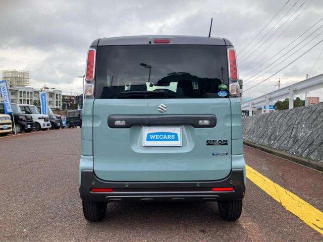 スペーシアギア ハイブリッドＸＺ　新品タイヤ／保証書／純正　８インチ　ＳＤナビ／衝突安全装置／両側電動スライドドア／シートヒーター　前席／全方位モニター／車線逸脱防止支援システム／ドライブレコーダー　社外／ヘッドランプ　ＬＥＤ　禁煙車（48枚目）