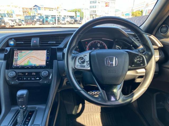 シビック ヒョウジュン 保証書/純正 SDナビ/衝突安全装置/シートヒーター/車線逸脱防止支援システム/ヘッドランプ LED/Bluetooth接続/ETC/EBD付ABS/横滑り防止装置/アイドリングストップ バックカメラ(15枚目)